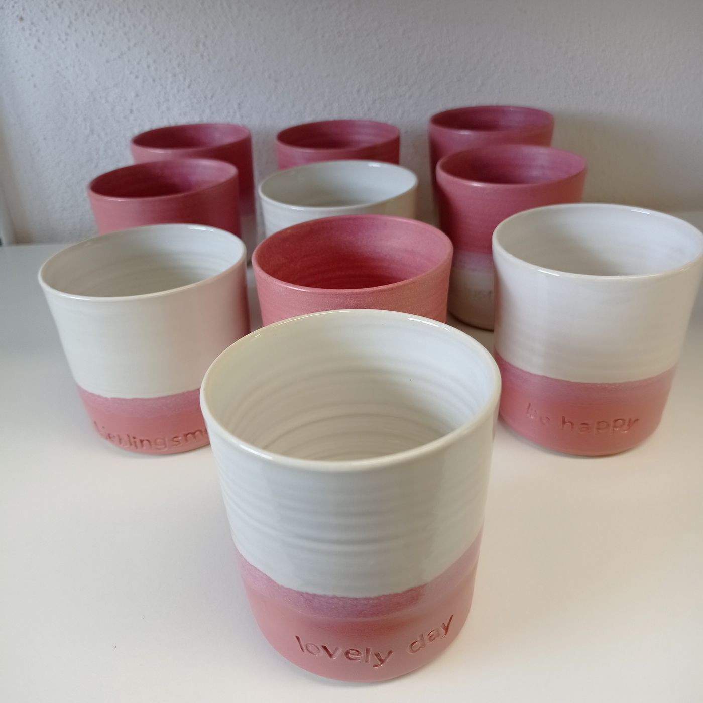 Becher mit Namen