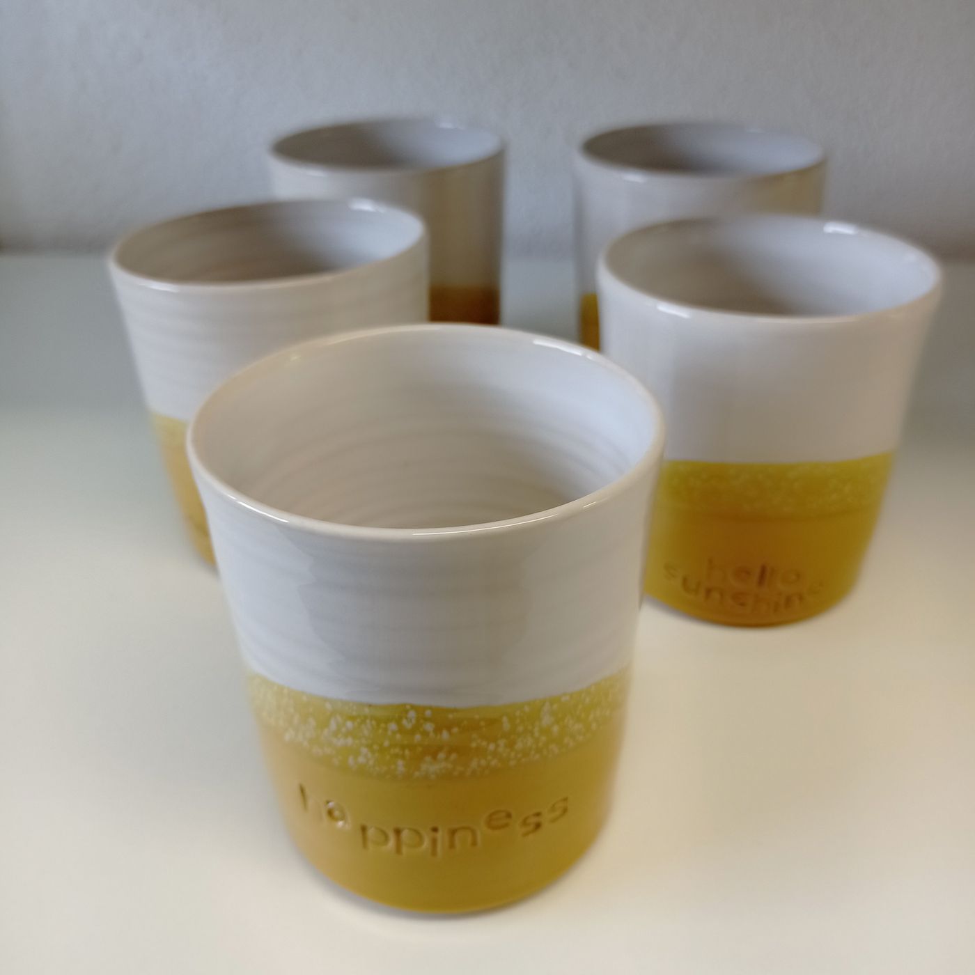 Personalisierte Becher