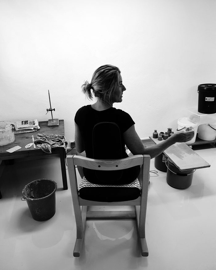 Arbeit am Werktisch